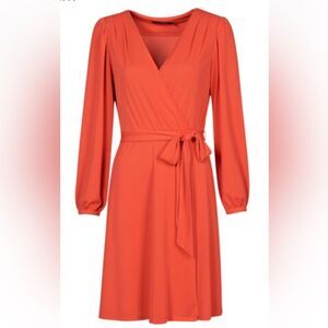 ✨ Lauren by Ralph Lauren Shavilya Long Sleeve Jersey Knit Dress - Size 14P NWT